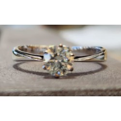 0.71ct  Diamond Solitaire